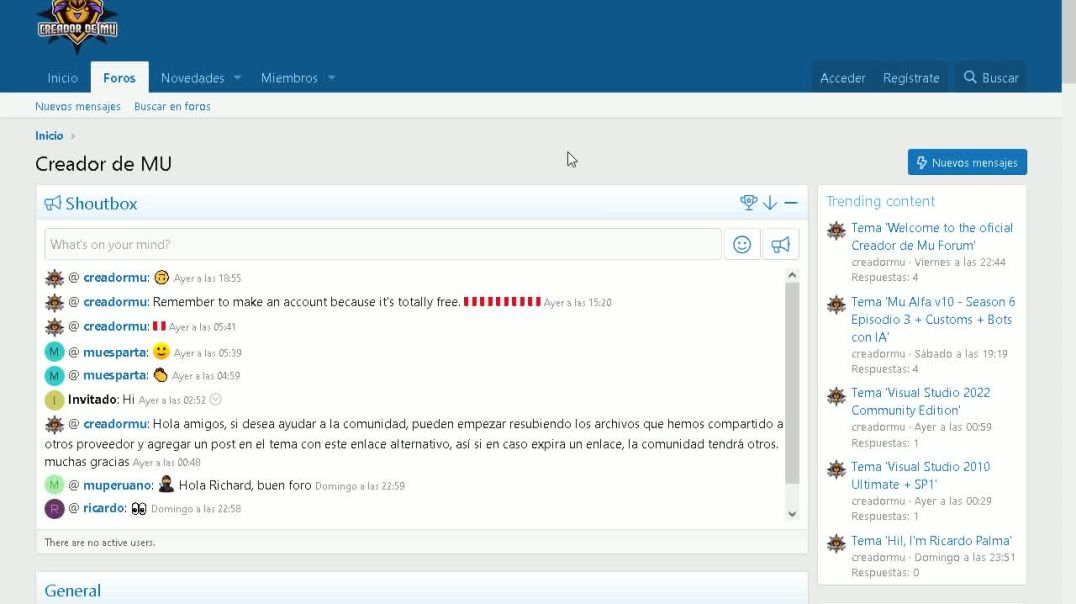 🧩Únete a Nuestro Foro Oficial | Soporte, Comunidad y Aportes de MU Online