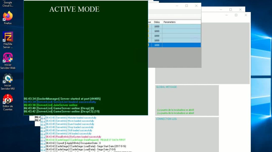 🖥️ Encender y Apagar tu Server MU + Función de sus 5 .exe principales