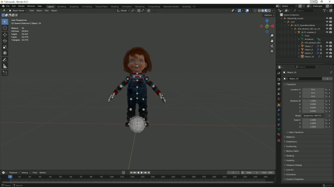 ¿Qué es un personaje 3D? - Teoría y explicación (Curso 3D) - 1
