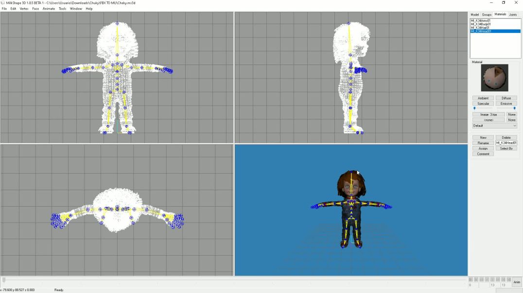 Utiliza un modelo 3D de Sketchfab y conviértelo en Muun Pet